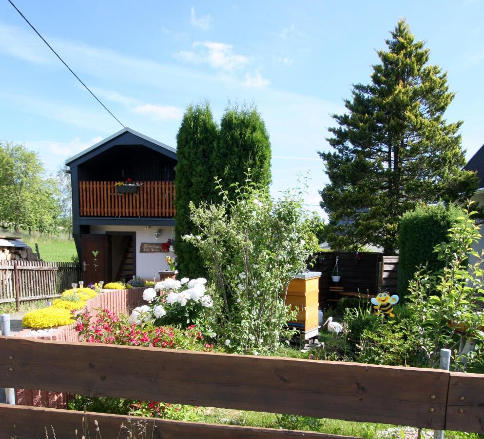 Ferienhaus Beim Imker Marienberg Buitenkant foto